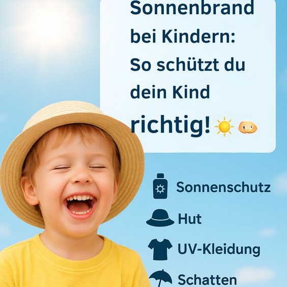Sonnenbrand bei Kindern: Schutz, Behandlung und Prävention – Der umfassende Ratgeber für Eltern