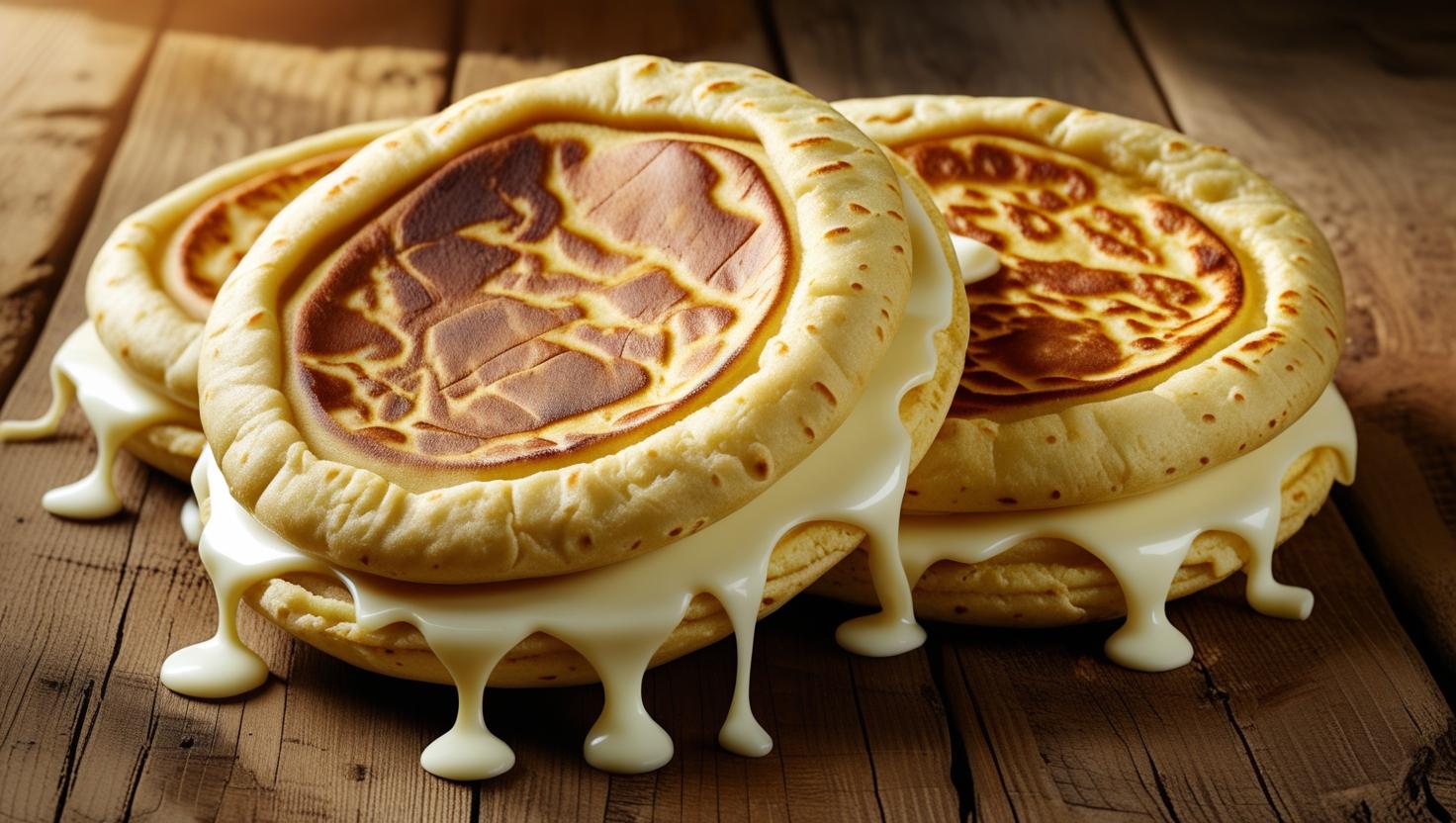 Arepas con Queso – Köstliche Maisfladen aus  selbst gemacht