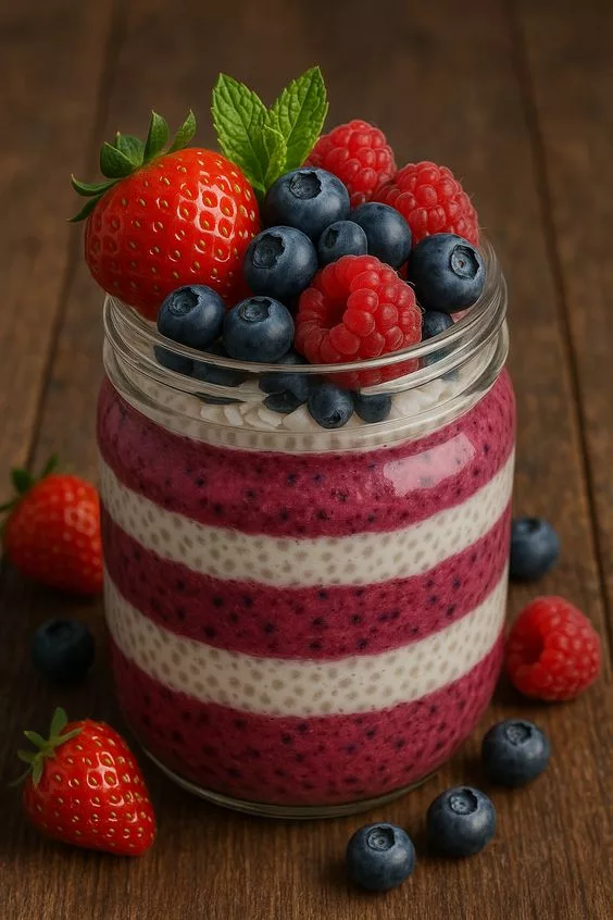 Beeren-Kokos-Parfait – Gesundes Sommer-Dessert in 15 Minuten