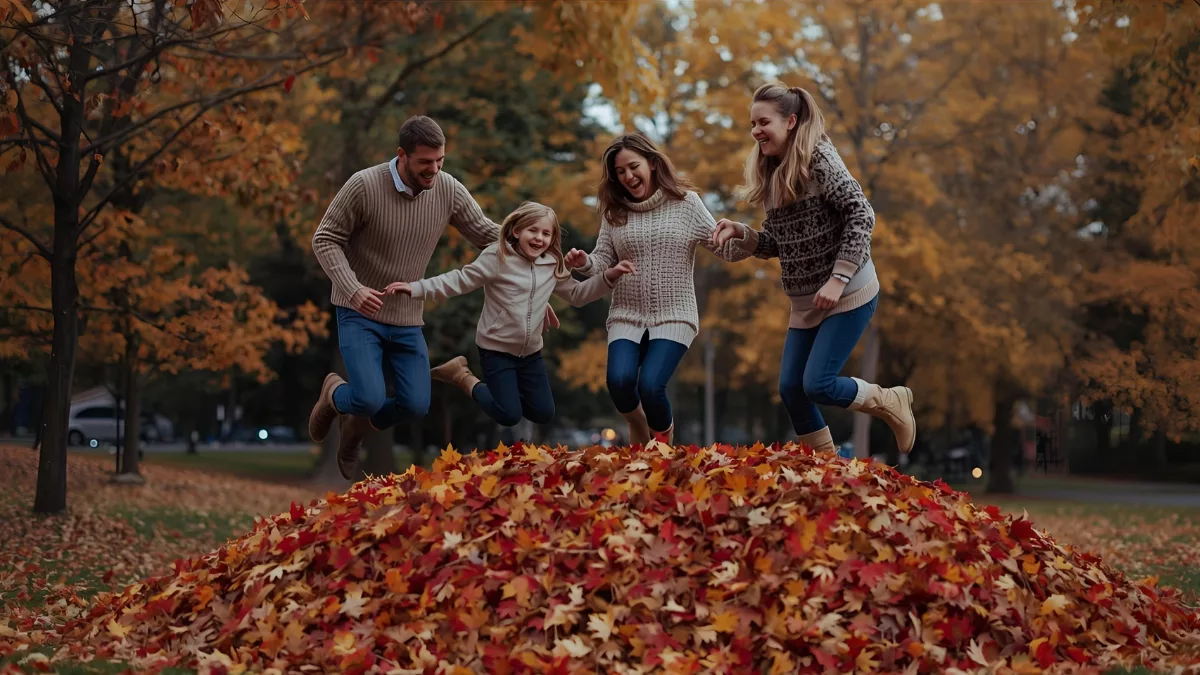 Draußen spielen im Herbst: 10 Ideen für Familienabenteuer bei Wind und Wetter